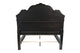 King Bed | Splendidly Carved | Dark Walnut & Veneer
