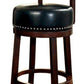 Shirley Contemporary 24’’ Barstool With pu Cushion Set of 2 Black By Casagear Home FOA-CM-BR6251BK-24-2PK