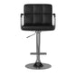 Corfu Contemporary Bar Chair With Arm Black By Casagear Home FOA-CM-BR6917BK