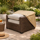 Dust Cover | Outdoor Chairs | Medium Size | Light Brown Fabric