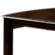 Dining Table | Woodside Contemporary | Espresso Finish