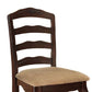 Townsville Cottage Side Chair Dark Walnut Finish Set of 2 By Casagear Home FOA-CM3109SC-DK-2PK