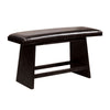 Hurley Modern Style Counter Hight Bench , Black By Casagear Home