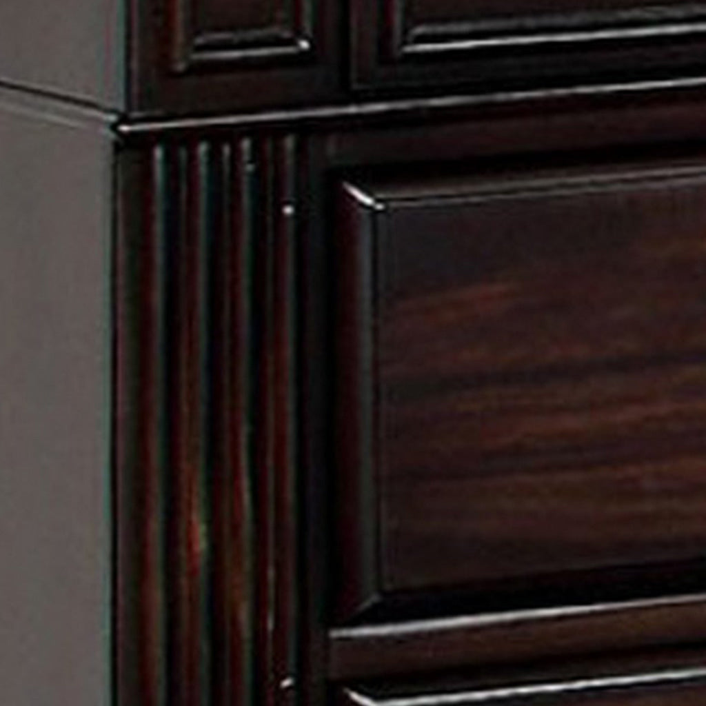 Nightstand | Syracuse Traditional Style | Dark Walnut FOA-CM7129N