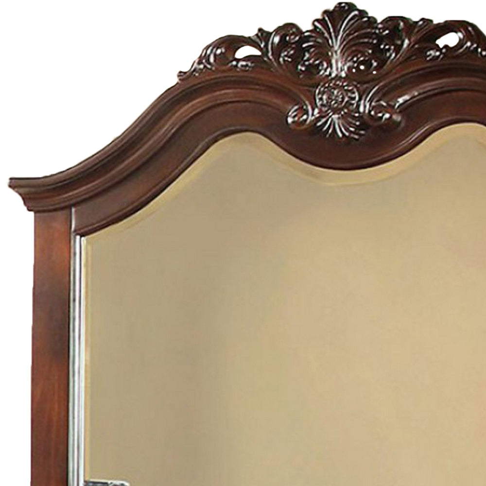 Mandura Luxurious Style Mirror , Cherry