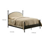 Transitional Queen Size Bed Black By Casagear Home FOA-CM7420Q