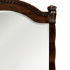 Burleigh Transitional Style Mirror , Cherry By Casagear Home