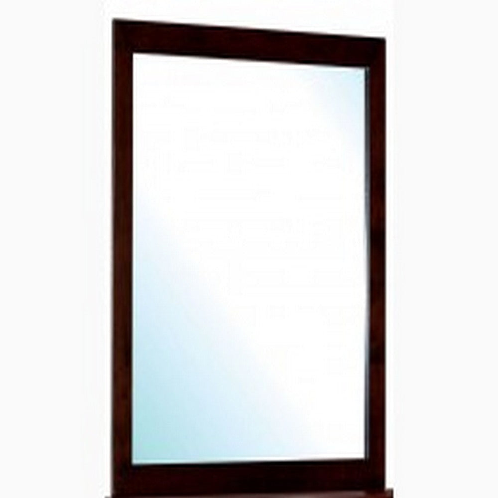 Louis Philippe III Contemporary Style Cherry Mirror
