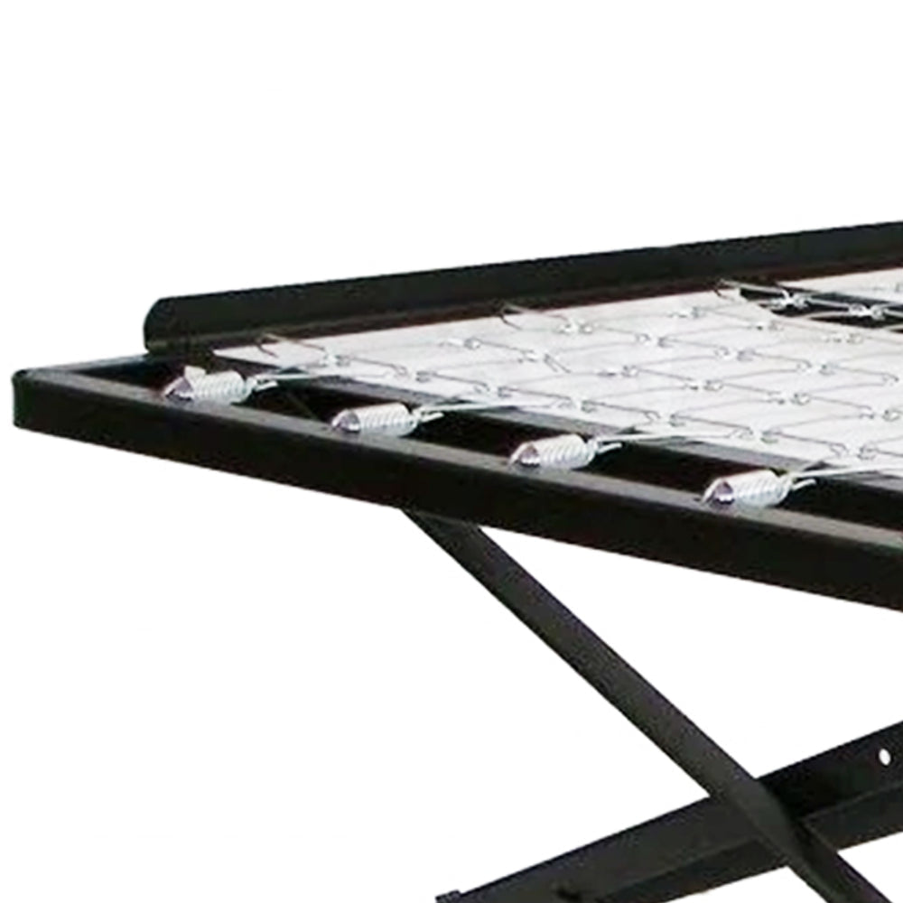 Trundle Bed | Pop Up Frame | High Carbon Rail Steel | Black FOA-MT-POPUP-39