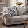 Armchair | 32" Contemporary | Geometric Fabric | Gray