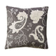 Armchair | 32" Contemporary | Geometric Fabric | Gray