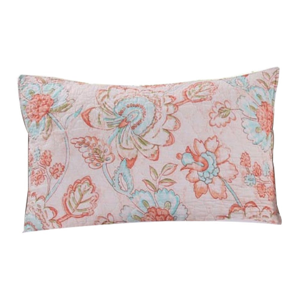 Cordelia Standard size Sham by Greenland Home Fashions Pink GL-1703BS