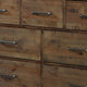 Spacious Wooden Dresser With 7 Drawers Rustic Burnished Brown HME-1957-5