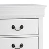 Wooden Night Stand With 2 Spacious Drawers White HME-2147W-4