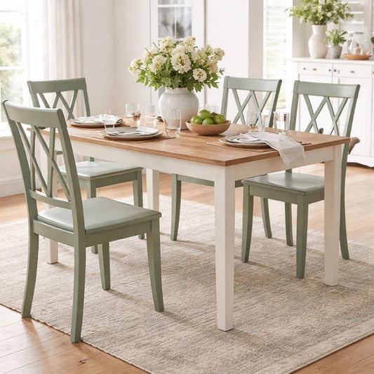 Side Chair Set of 2 | Bi-Cast Vinyl | Curvy Back | Black