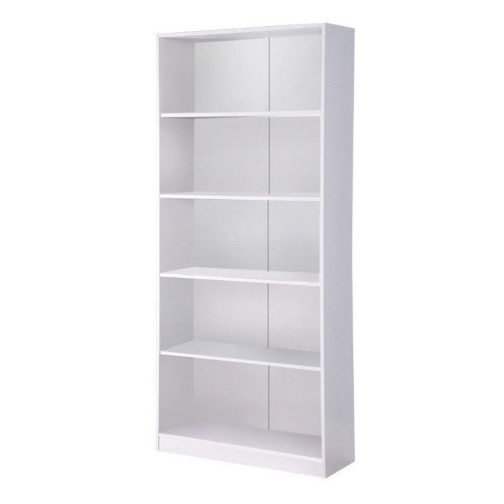 Bookcase | Minimalist Style | White Finish IDF-151198