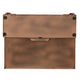 Envelope Shaped Wall Mount Metal Mail Box, Copper By The Urban Port