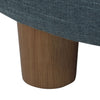 Fabric Upholstered Wooden Ottoman with Lift Off Lid Storage Teal Blue - K7703-F2273 By Casagear Home KFN-K7703-F2273