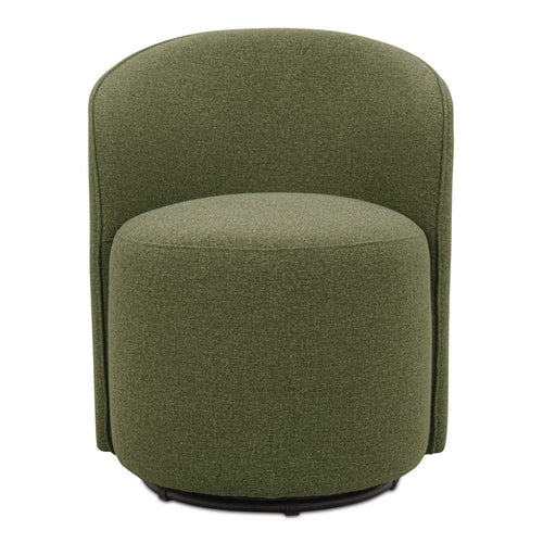 Sylvie Outdoor Swivel Dining Chair Green