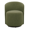 Sylvie Outdoor Swivel Dining Chair Green