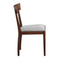 Leone Dining Chair Walnut Brown - Set Of Two MCN-BC-1078-24