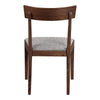 Leone Dining Chair Walnut Brown - Set Of Two MCN-BC-1078-24