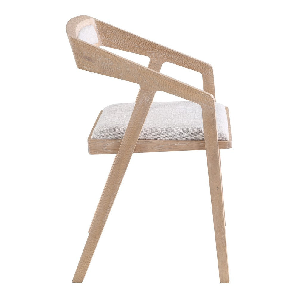 Padma Oak Arm Chair Light Grey MCN-BC-1091-29