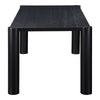 Post Small Dining Table Black