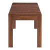 Rohe Bench Walnut Brown