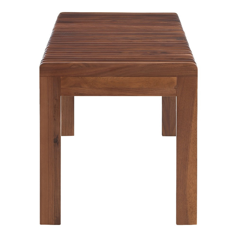 Rohe Bench Walnut Brown