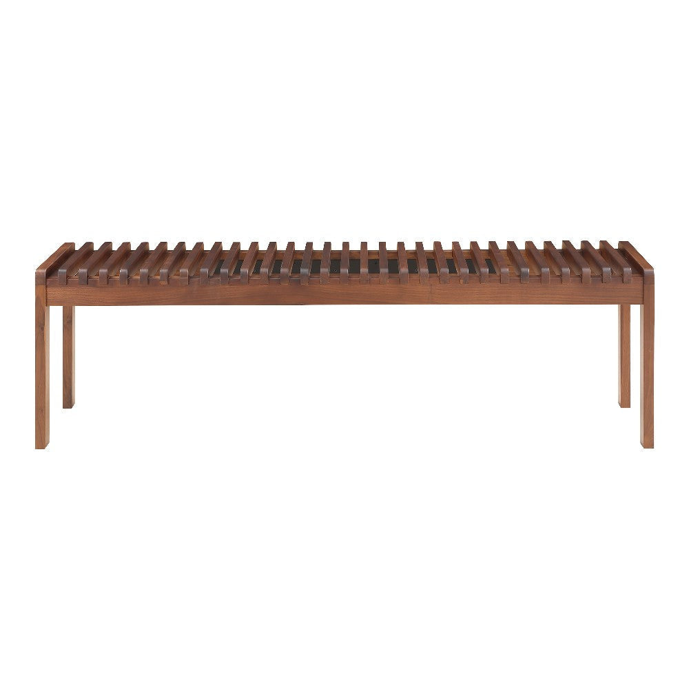 Rohe Bench Walnut Brown