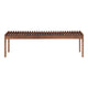 Rohe Bench Walnut Brown