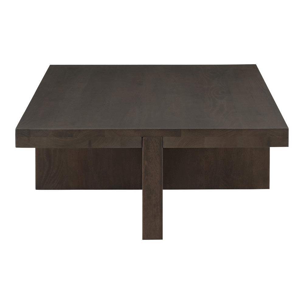 Folke Rectangular Coffee Table Dark Brown