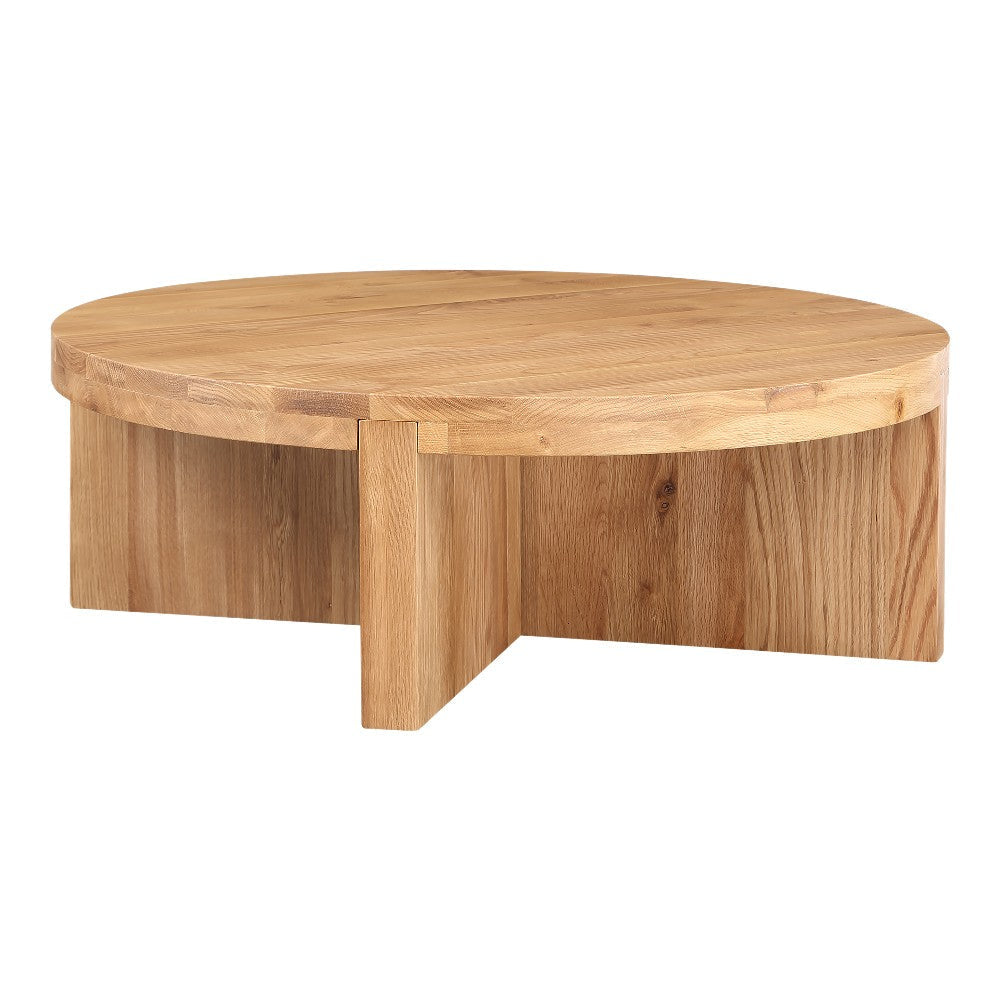 Folke Round Coffee Table Natural MCN-BC-1117-24