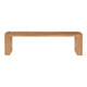 Post Small Dining Bench Natural MCN-BC-1120-24-0