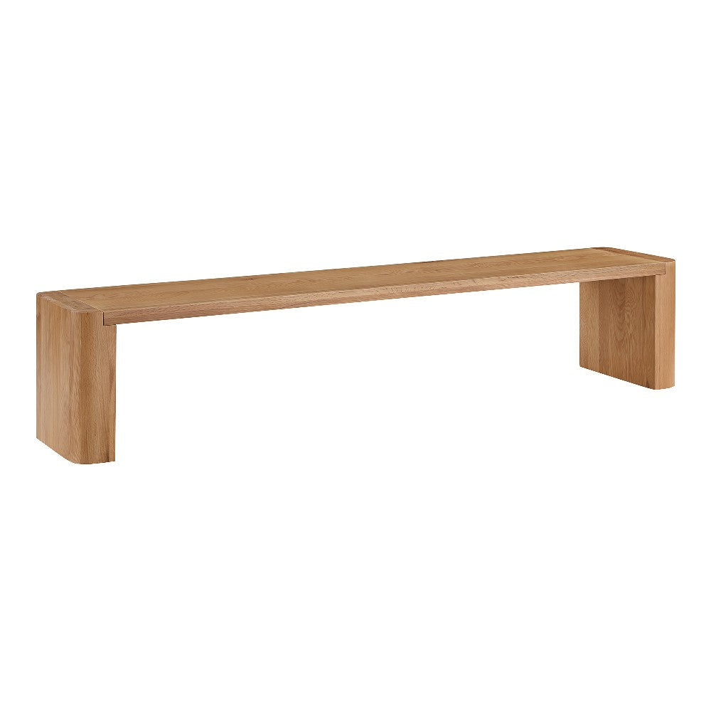 Post Large Dining Bench Natural MCN-BC-1121-24-0