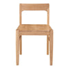 Owing Dining Chair Natural Oak - Set Of Two