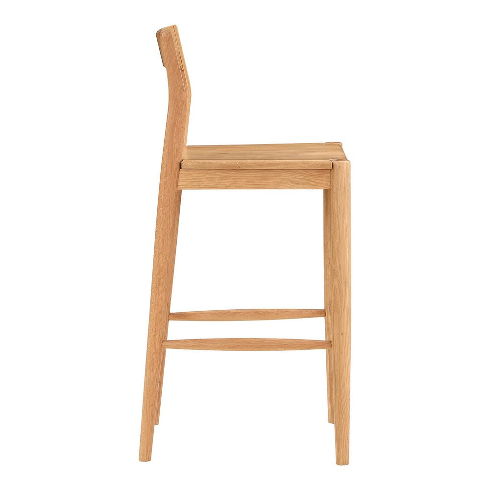 Owing Barstool Natural Oak MCN-BC-1125-24