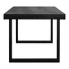 Jedrik Small Outdoor Dining Table Black