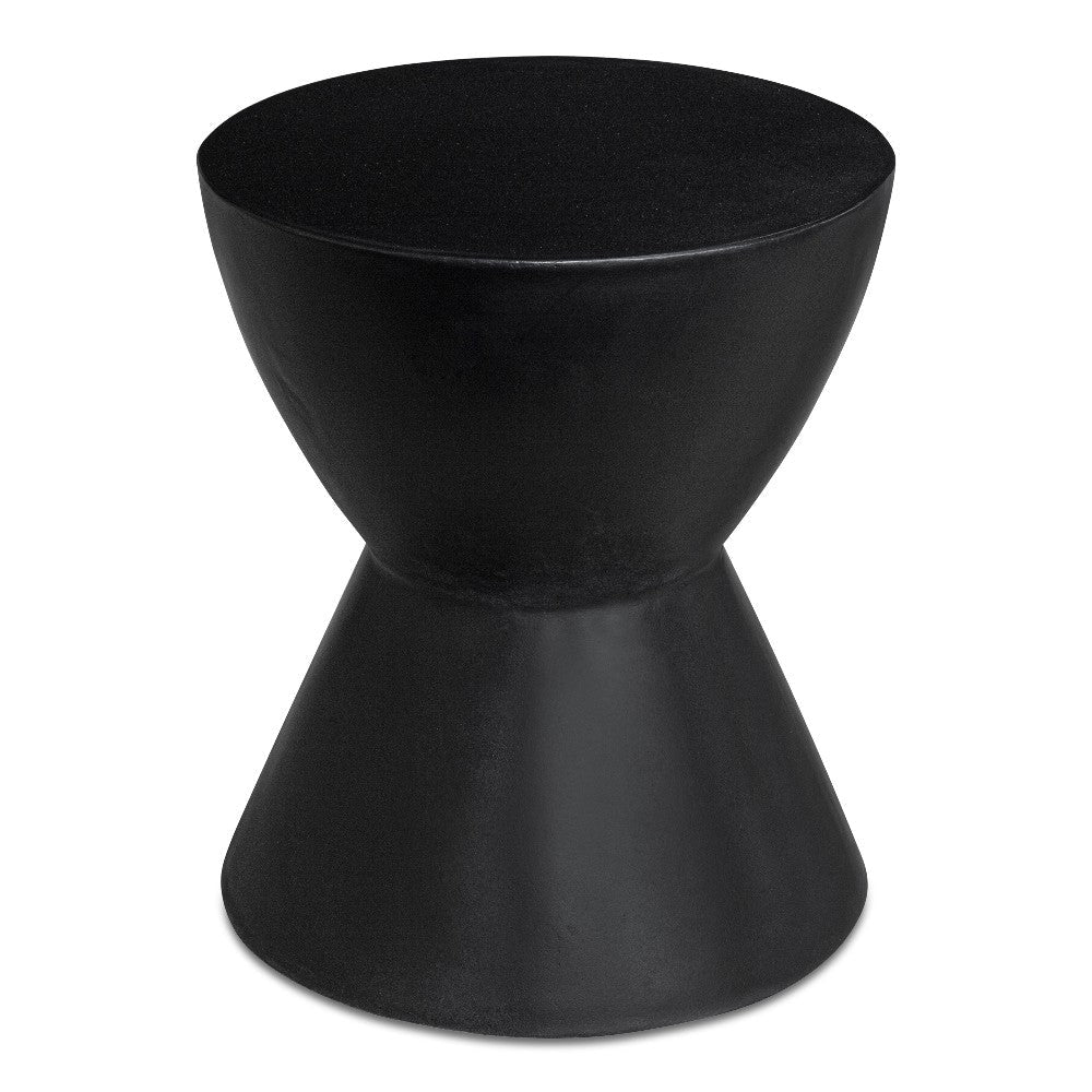 Hourglass Outdoor Stool Black MCN-BQ-1022-02