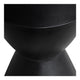 Hourglass Outdoor Stool Black MCN-BQ-1022-02
