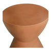 Hourglass Outdoor Stool Terracotta MCN-BQ-1022-23