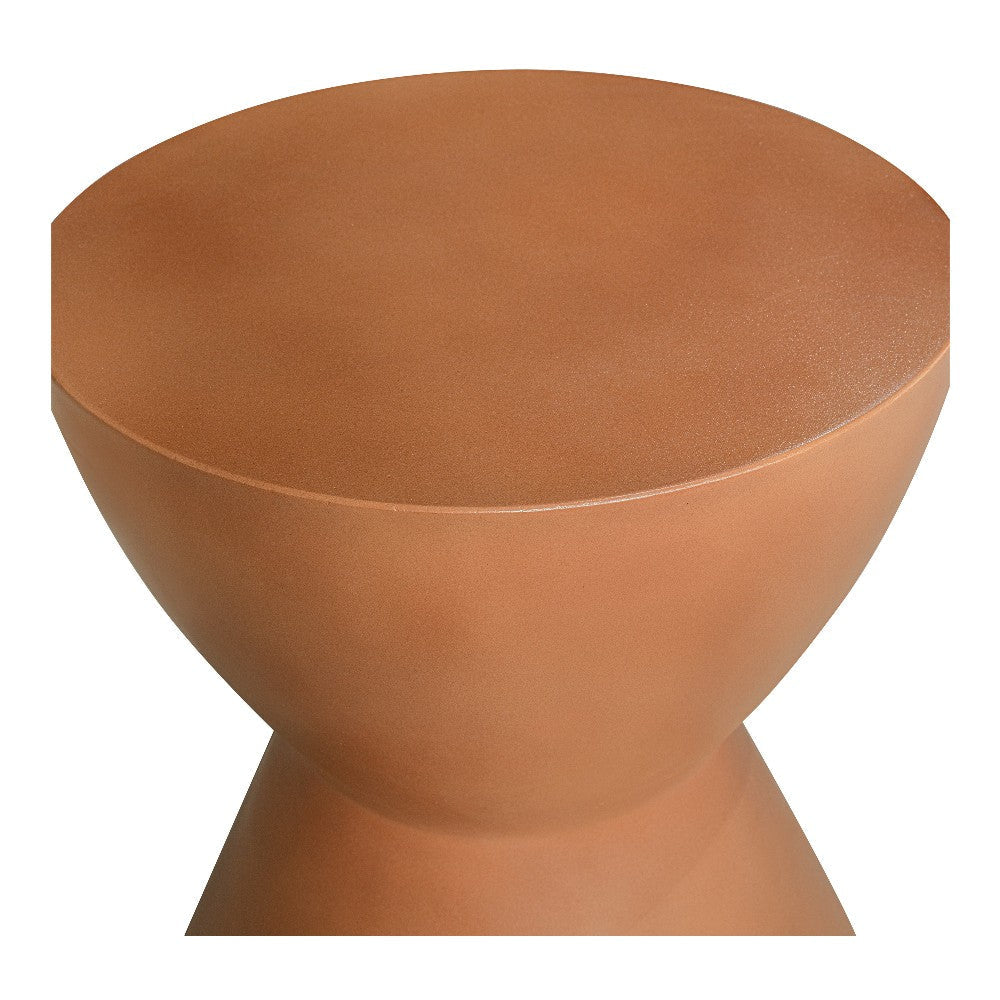 Hourglass Outdoor Stool Terracotta MCN-BQ-1022-23