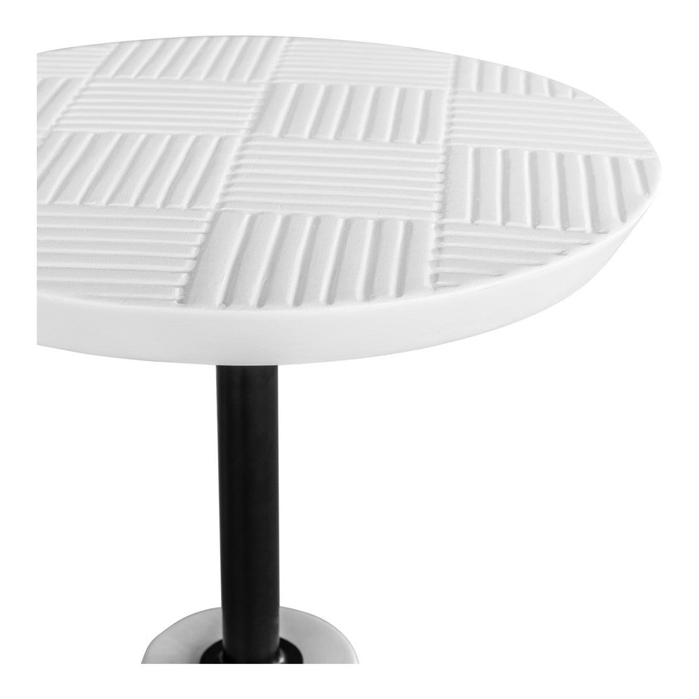 Foundation Outdoor Accent Table White MCN-BQ-1046-18