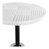 Foundation Outdoor Accent Table White MCN-BQ-1046-18