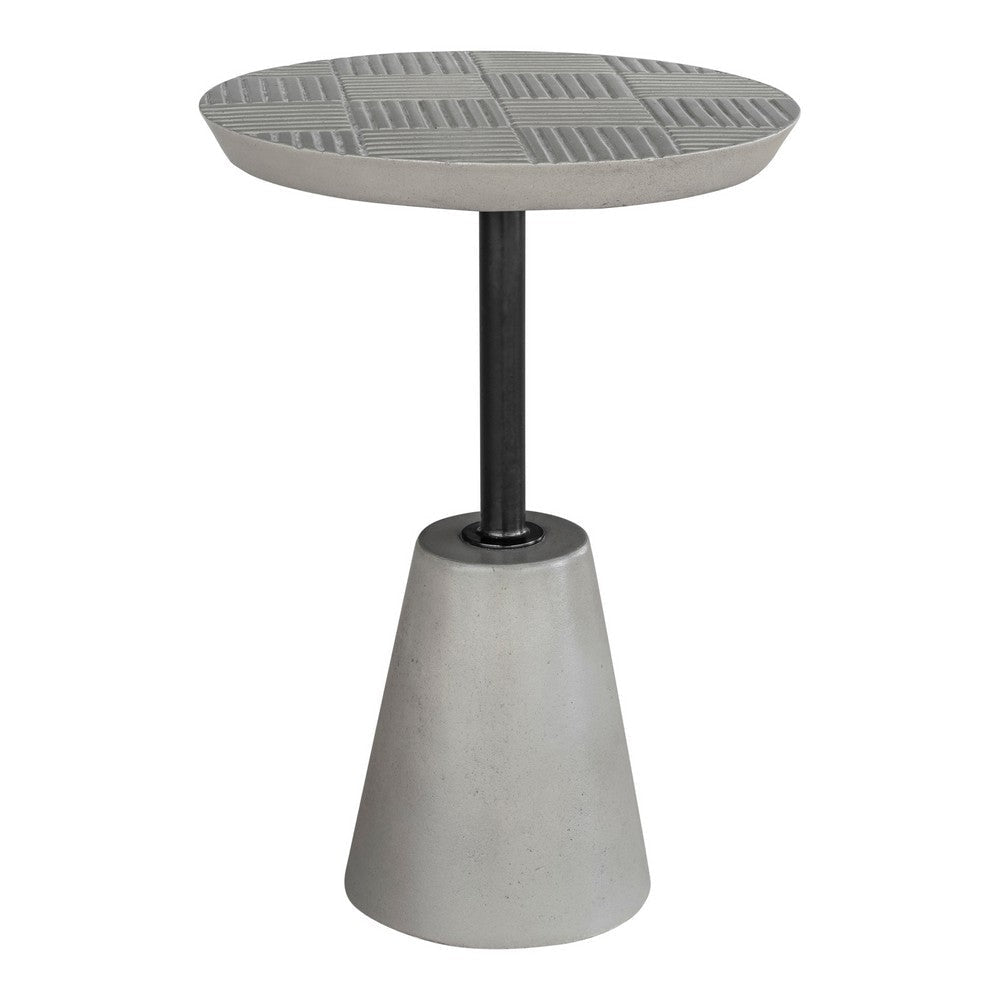 Foundation Outdoor Accent Table Dark Grey