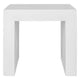 Lazarus Outdoor Stool White