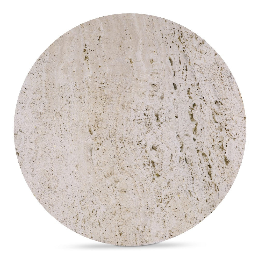 Landon Accent Table Beige Travertine MCN-BZ-1154-34