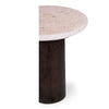 Landon Accent Table Beige Travertine MCN-BZ-1154-34
