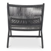 Palma Outdoor Lounge Chair Black